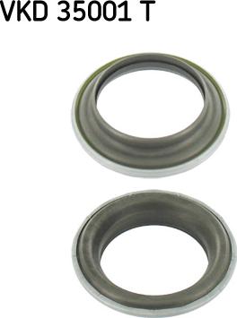 SKF VKD 35001 T - Rolling Bearing, suspension strut support mounting parts5.com