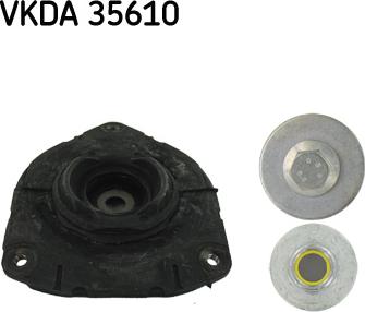 SKF VKDA 35610 - Amortisör yayı destek yatağı www.parts5.com