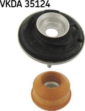 SKF VKDA 35124 - Отбойник, демпфер амортизатора www.parts5.com