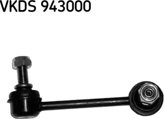 SKF VKDS 943000 - Brat / bieleta suspensie, stabilizator www.parts5.com