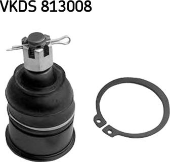 SKF VKDS 813008 - Шаровая опора, несущий / направляющий шарнир www.parts5.com