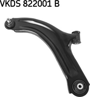 SKF VKDS 822001 B - Рычаг подвески колеса www.parts5.com