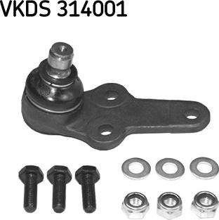 SKF VKDS 314001 - Ball Joint parts5.com