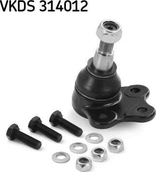 SKF VKDS 314012 - Gornja / donja kugla www.parts5.com