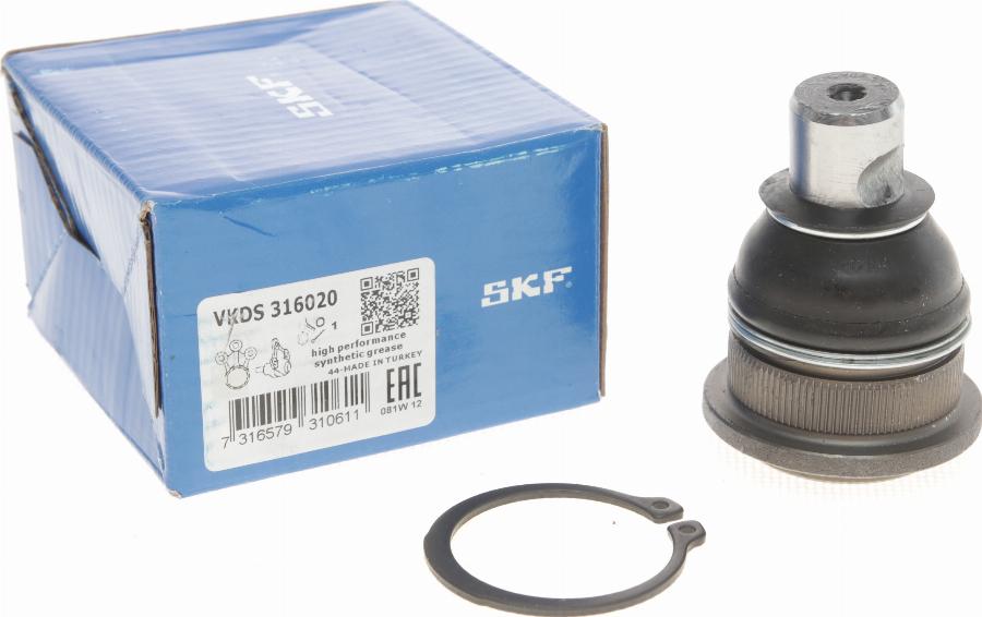 SKF VKDS 316020 - Przegub mocujący / prowadzący www.parts5.com