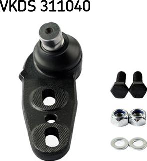 SKF VKDS 311040 - Шаровая опора, несущий / направляющий шарнир www.parts5.com