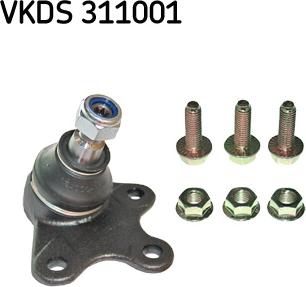 SKF VKDS 311001 - Przegub mocujący / prowadzący www.parts5.com