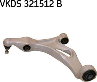 SKF VKDS 321512 B - Tukivarsi, pyöräntuenta www.parts5.com