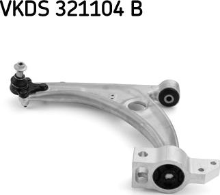 SKF VKDS 321104 B - Barra oscilante, suspensión de ruedas www.parts5.com