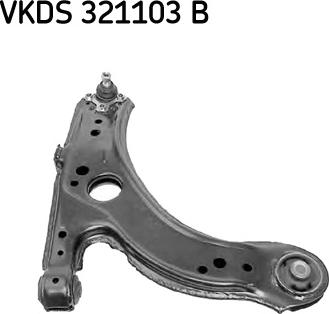 SKF VKDS 321103 B - Wahacz, zawieszenie koła www.parts5.com