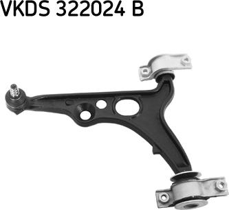 SKF VKDS 322024 B - Рычаг подвески колеса www.parts5.com