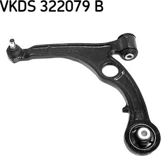 SKF VKDS 322079 B - Рычаг подвески колеса www.parts5.com