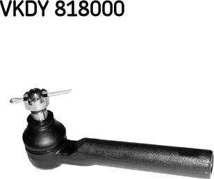 SKF VKDY 818000 - Hlava / čap spojovacej tyče riadenia www.parts5.com