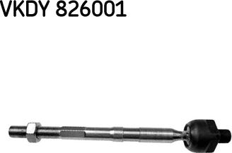 SKF VKDY 826001 - Inner Tie Rod, Axle Joint www.parts5.com