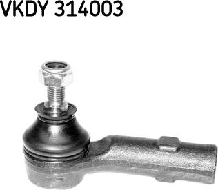 SKF VKDY 314003 - Наконечник рулевой тяги, шарнир www.parts5.com