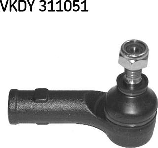 SKF VKDY 311051 - Hlava příčného táhla řízení www.parts5.com