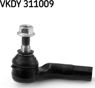 SKF VKDY 311009 - Накрайник на напречна кормилна щанга www.parts5.com