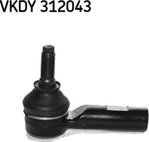 SKF VKDY 312043 - Tie Rod End www.parts5.com