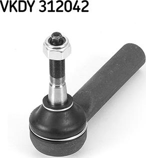 SKF VKDY 312042 - Наконечник рулевой тяги, шарнир www.parts5.com