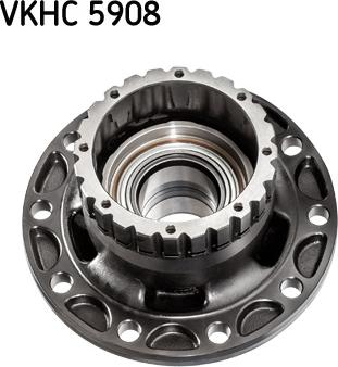 SKF VKHC 5908 - Главина на колелото www.parts5.com