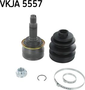 SKF VKJA 5557 - Juego de articulación, árbol de transmisión www.parts5.com