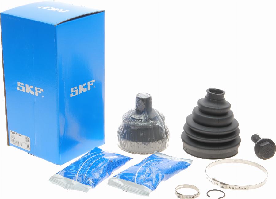 SKF VKJA 5199 - Шарнирный комплект, ШРУС, приводной вал www.parts5.com