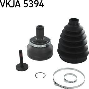 SKF VKJA 5394 - Zgibni lezaj, pogonska gred www.parts5.com