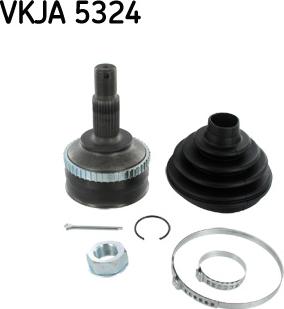 SKF VKJA 5324 - Nivelsarja, vetoakseli www.parts5.com