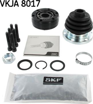 SKF VKJA 8017 - Шарнирный комплект, ШРУС, приводной вал www.parts5.com