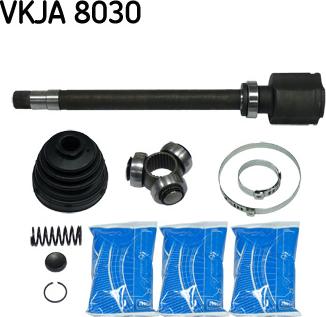 SKF VKJA 8030 - Juego de articulación, árbol de transmisión www.parts5.com