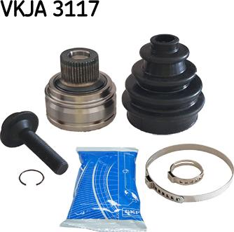 SKF VKJA 3117 - Komplet zgloba, pogonsko vratilo www.parts5.com