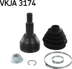 SKF VKJA 3174 - Joint Kit, drive shaft www.parts5.com