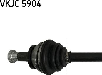 SKF VKJC 5904 - Hnací hriadeľ www.parts5.com