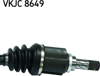 SKF VKJC 8649 - Полуоска www.parts5.com