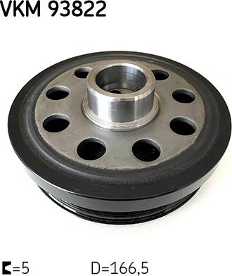 SKF VKM 93822 - Polea, cigüeñal www.parts5.com