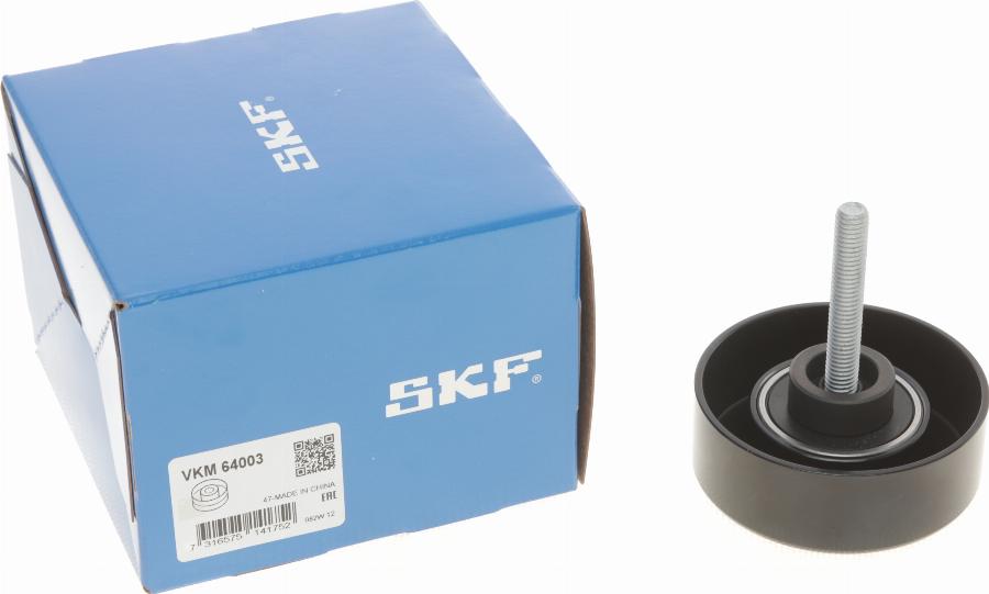 SKF VKM 64003 - Vratná / vodicí kladka, klínový žebrový řemen www.parts5.com