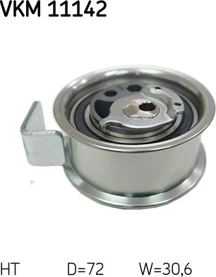 SKF VKM 11142 - Tensioner Pulley, timing belt www.parts5.com