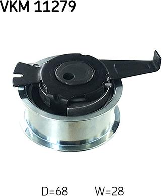 SKF VKM 11279 - Tensioner Pulley, timing belt www.parts5.com