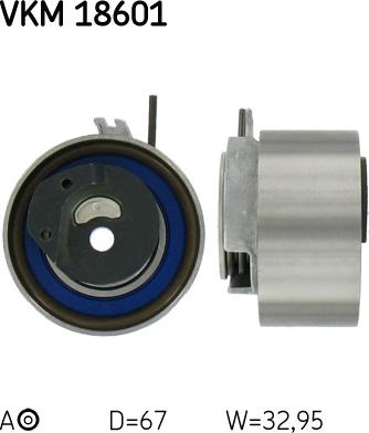 SKF VKM 18601 - Rola intinzator,curea distributie www.parts5.com