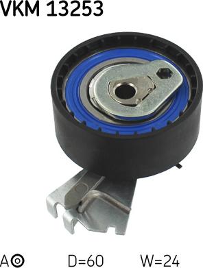 SKF VKM 13253 - Tensioner Pulley, timing belt parts5.com