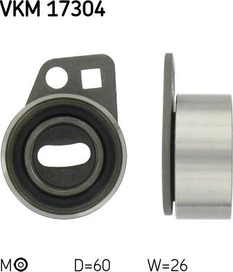 SKF VKM 17304 - Polea tensora, correa dentada www.parts5.com