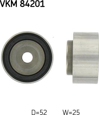 SKF VKM 84201 - Deflection / Guide Pulley, timing belt www.parts5.com