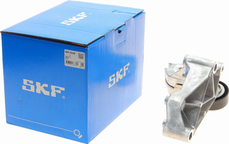 SKF VKM 34108 - Saptırma / Kılavuz makarası, Kanallı V-kayışı www.parts5.com