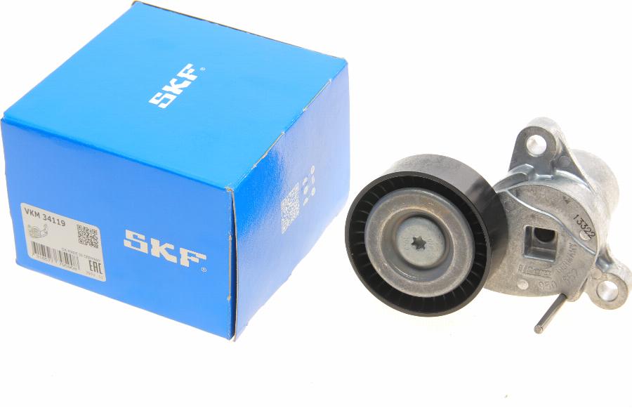 SKF VKM 34119 - Rolka kierunkowa / prowadząca, pasek klinowy zębaty www.parts5.com