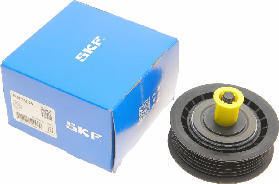 SKF VKM 36079 - Τροχαλία παρέκκλισης, ιμάντας poly-V www.parts5.com