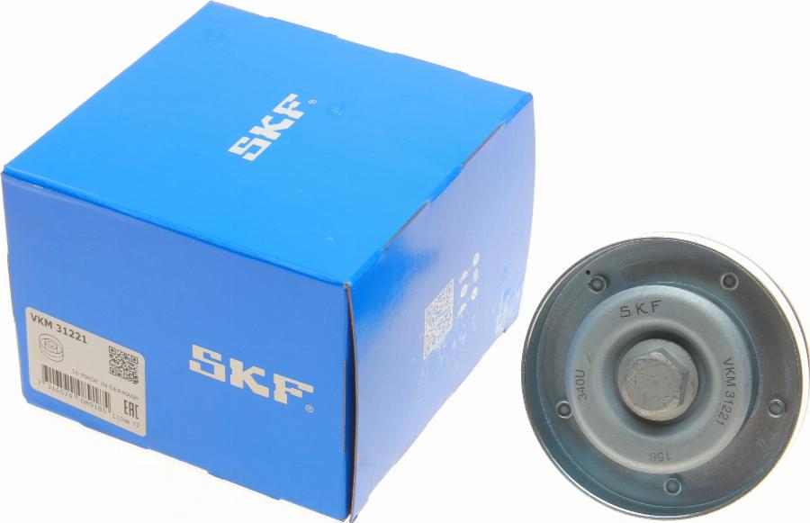 SKF VKM 31221 - Deflection / Guide Pulley, v-ribbed belt www.parts5.com