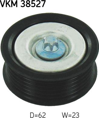 SKF VKM 38527 - Rola ghidare / conducere, curea transmisie www.parts5.com