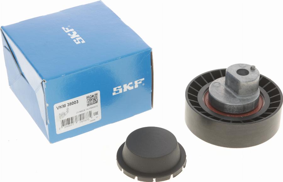 SKF VKM 38003 - Usmeravajući / vodeći točkić, klinasti rebrasti kaiš www.parts5.com