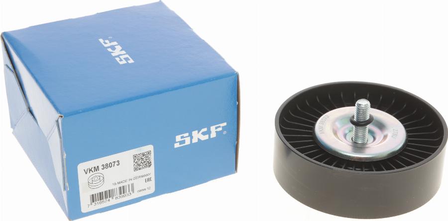 SKF VKM 38073 - Saptırma / Kılavuz makarası, Kanallı V-kayışı www.parts5.com