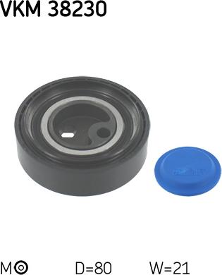 SKF VKM 38230 - Deflection / Guide Pulley, v-ribbed belt www.parts5.com